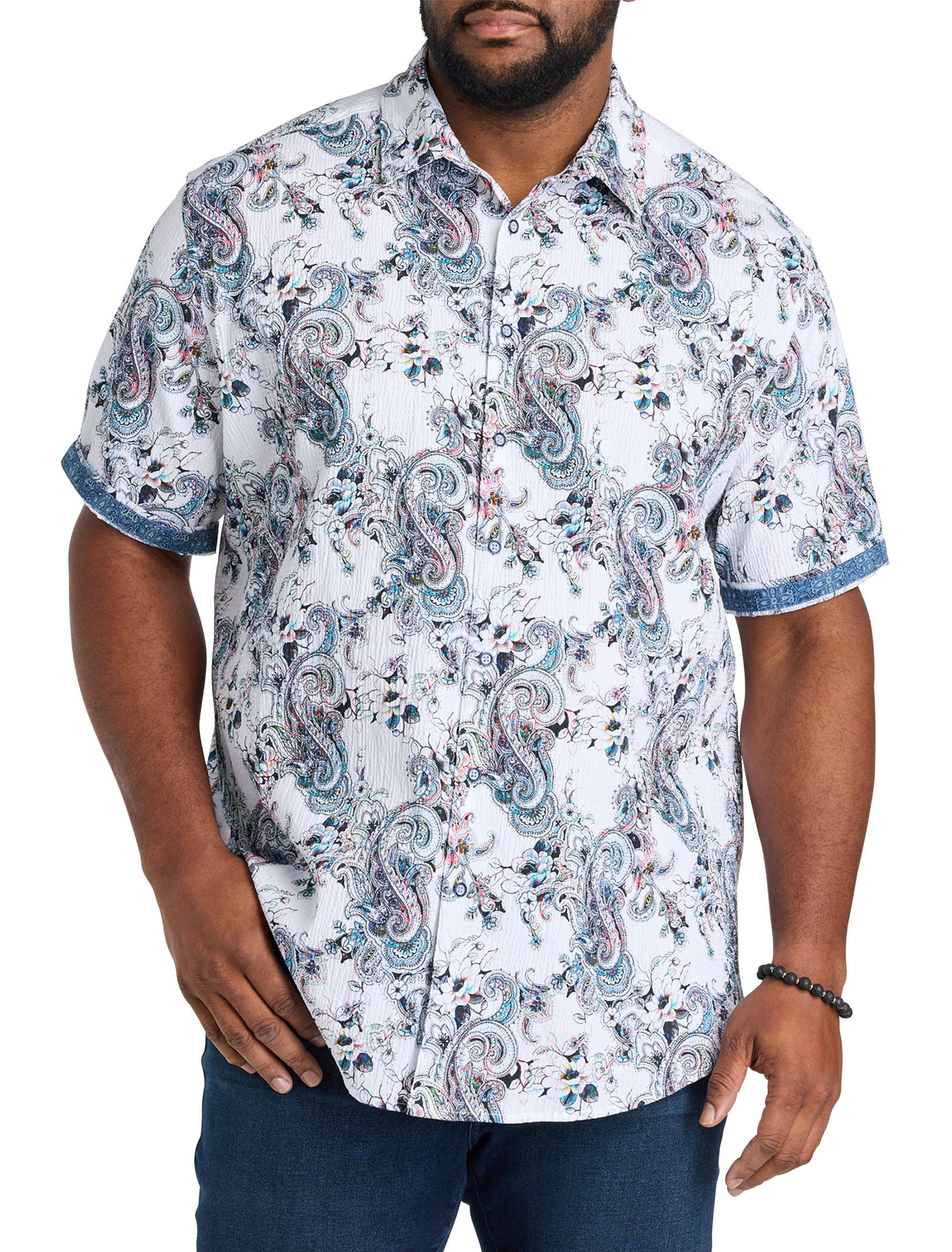 Big & Tall  Pickwick Sport Shirt - image 2