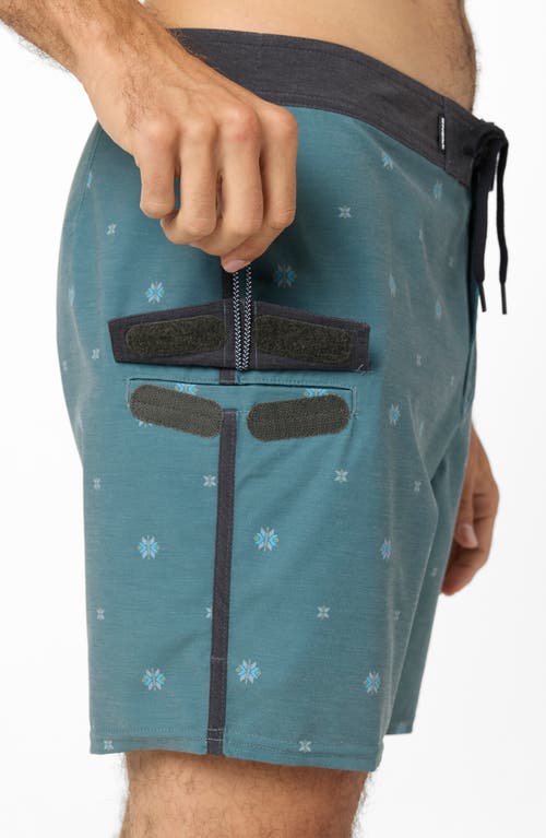 O'neill Line-up 17 Board Shorts In Blue