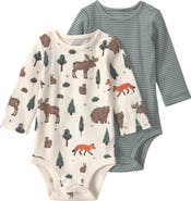 Little Planet 2-Pack Assorted Organic Cotton Bodysuits