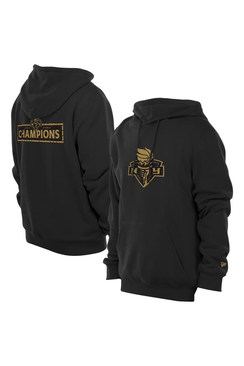 Men's New Era  Black New York Liberty Champions Premium Pullover Hoodie, Main, color, Black