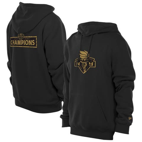 Men's New Era  Black New York Liberty Champions Premium Pullover Hoodie