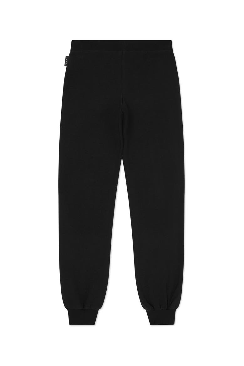 Jogging Trousers Crystal Stripe Girl, Alternate, color, black