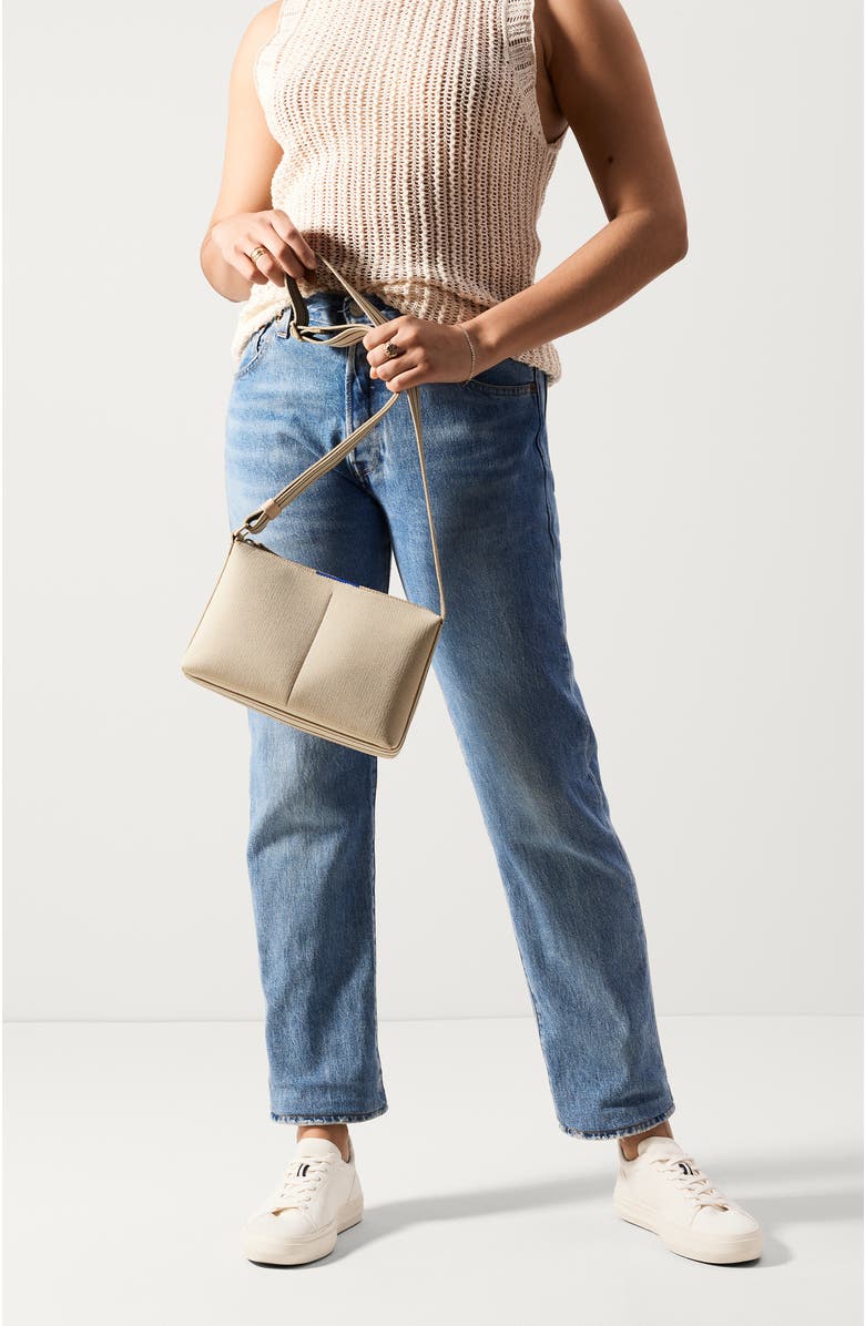 Rothy's The Casual Crossbody, Alternate, color, Parchment