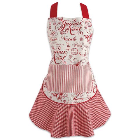 Cotton Ruffle Apron