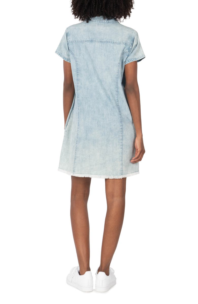 KUT from the Kloth Vittoria Denim Shirtdress, Alternate, color, 