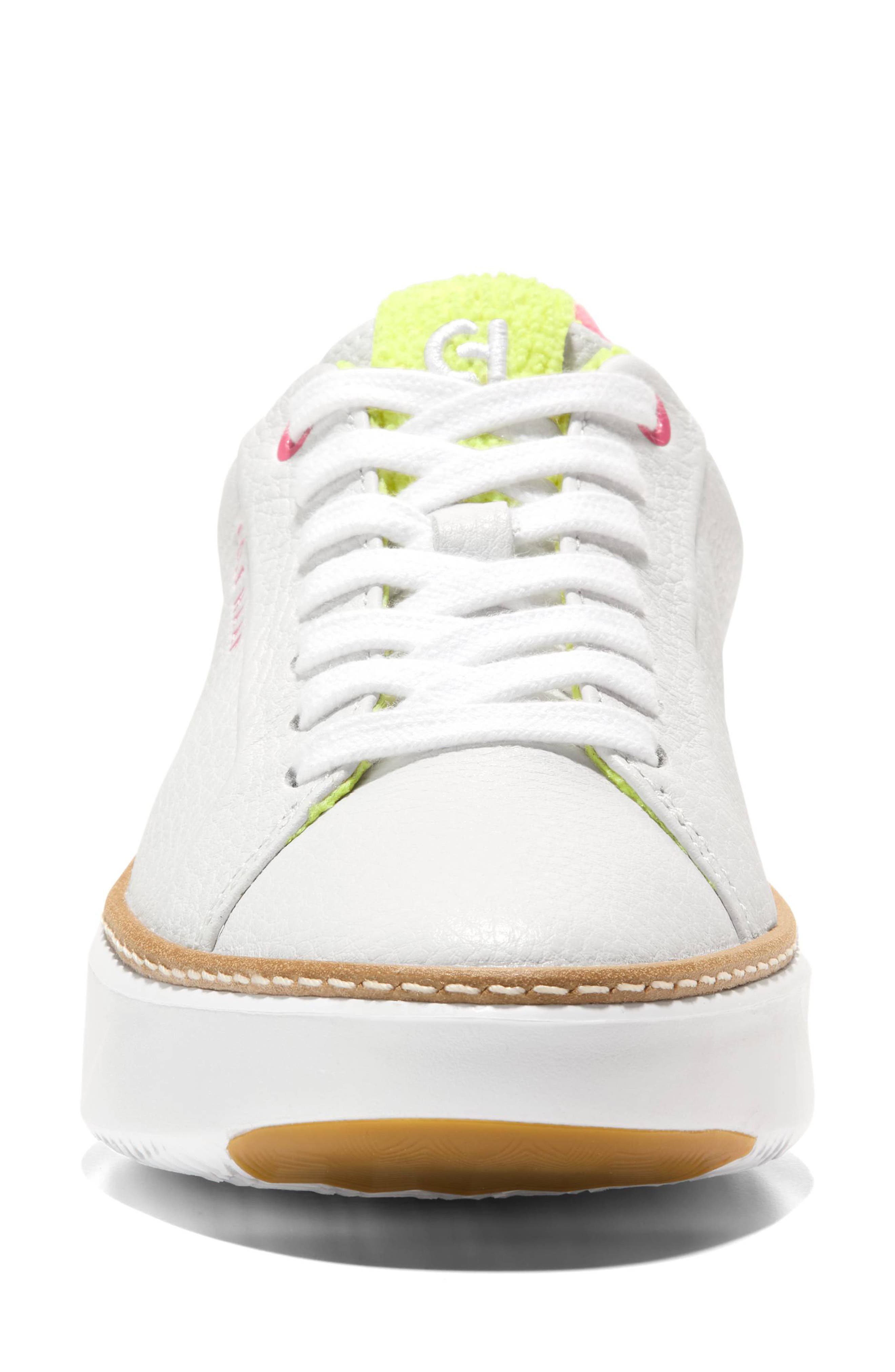 GrandPro Topspin Platform Sneaker, Alternate, color, OPTIC WHITE TUMBLED