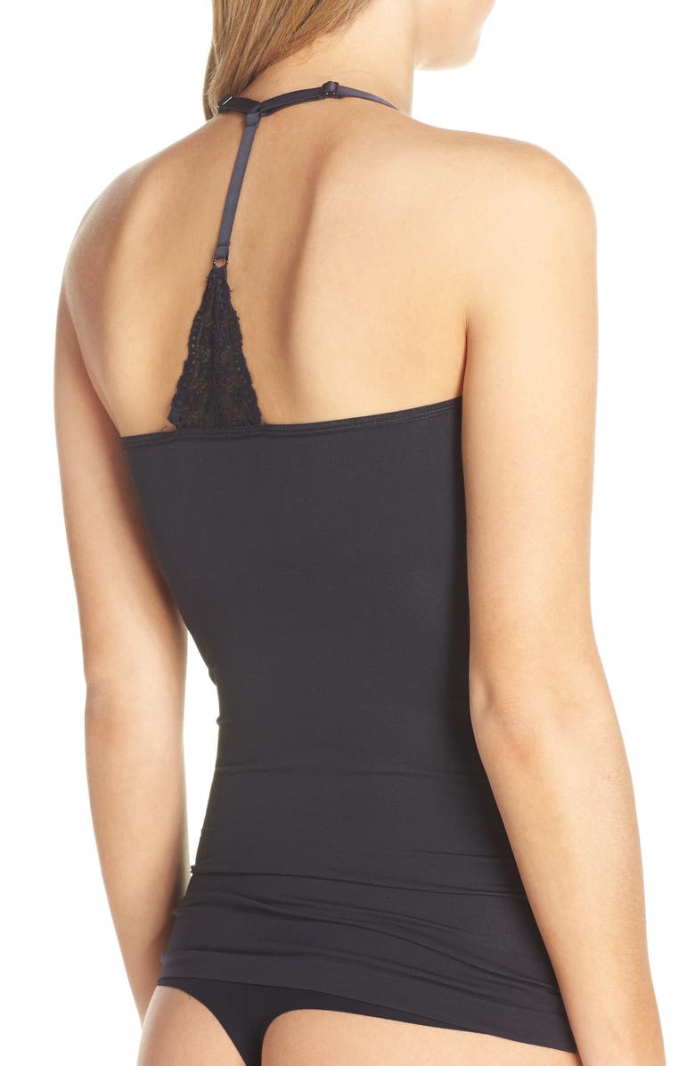 Yummie Ultralight Seamless Lace T-Back Camisole, Alternate, color,