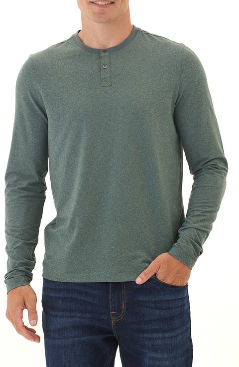 Frederick Luxe Stretch Jersey Henley