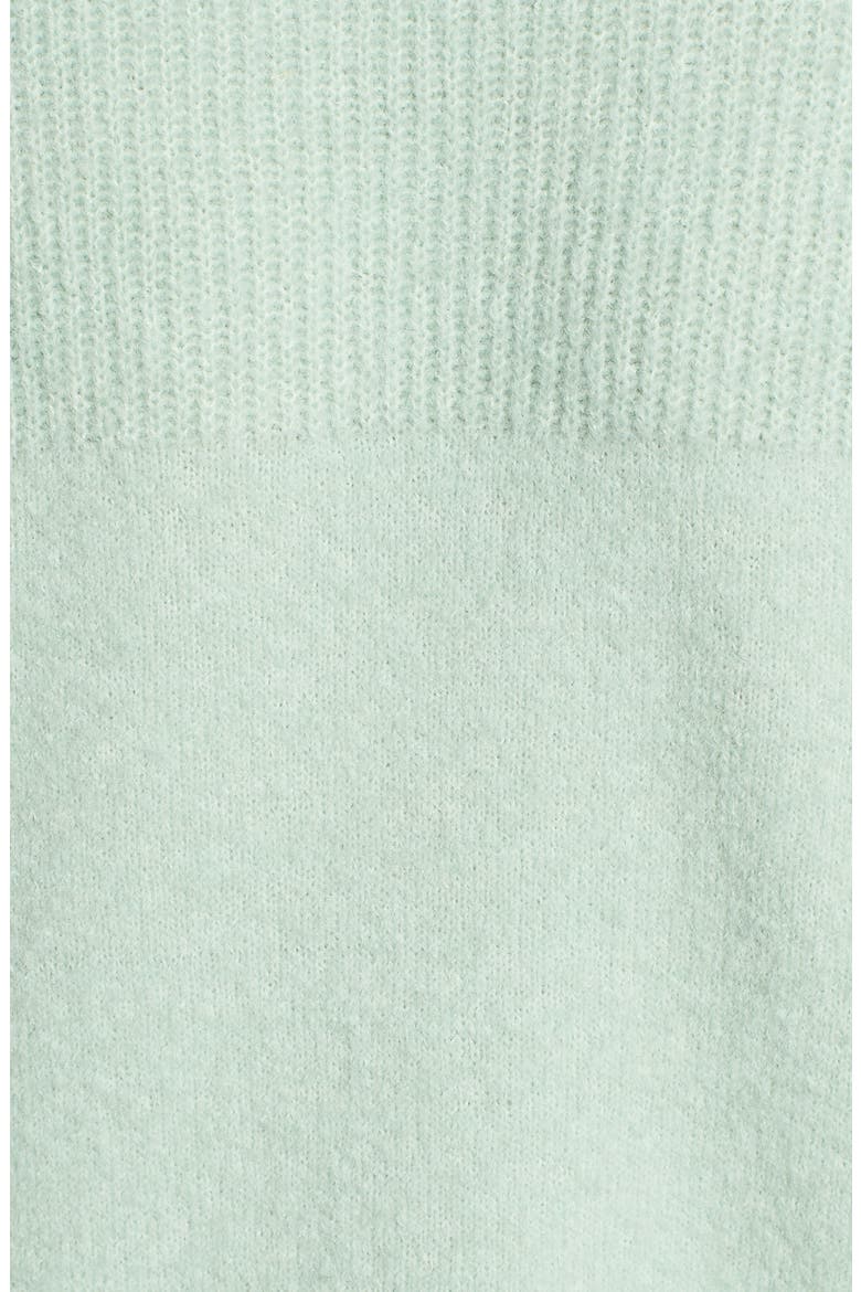 Puff Sleeve Pullover, Alternate, color, GREEN PLACID