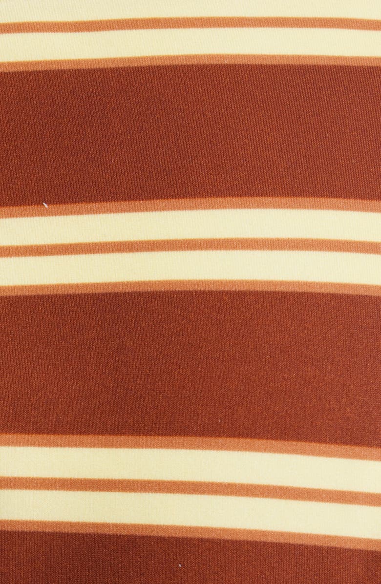 Damson Madder Trudi Stripe Reversible String Bikini Bottoms, Alternate, color, Brown/ Teal Multi