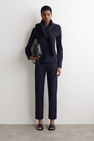 COS Elasticated Straight-Leg Jersey Pants