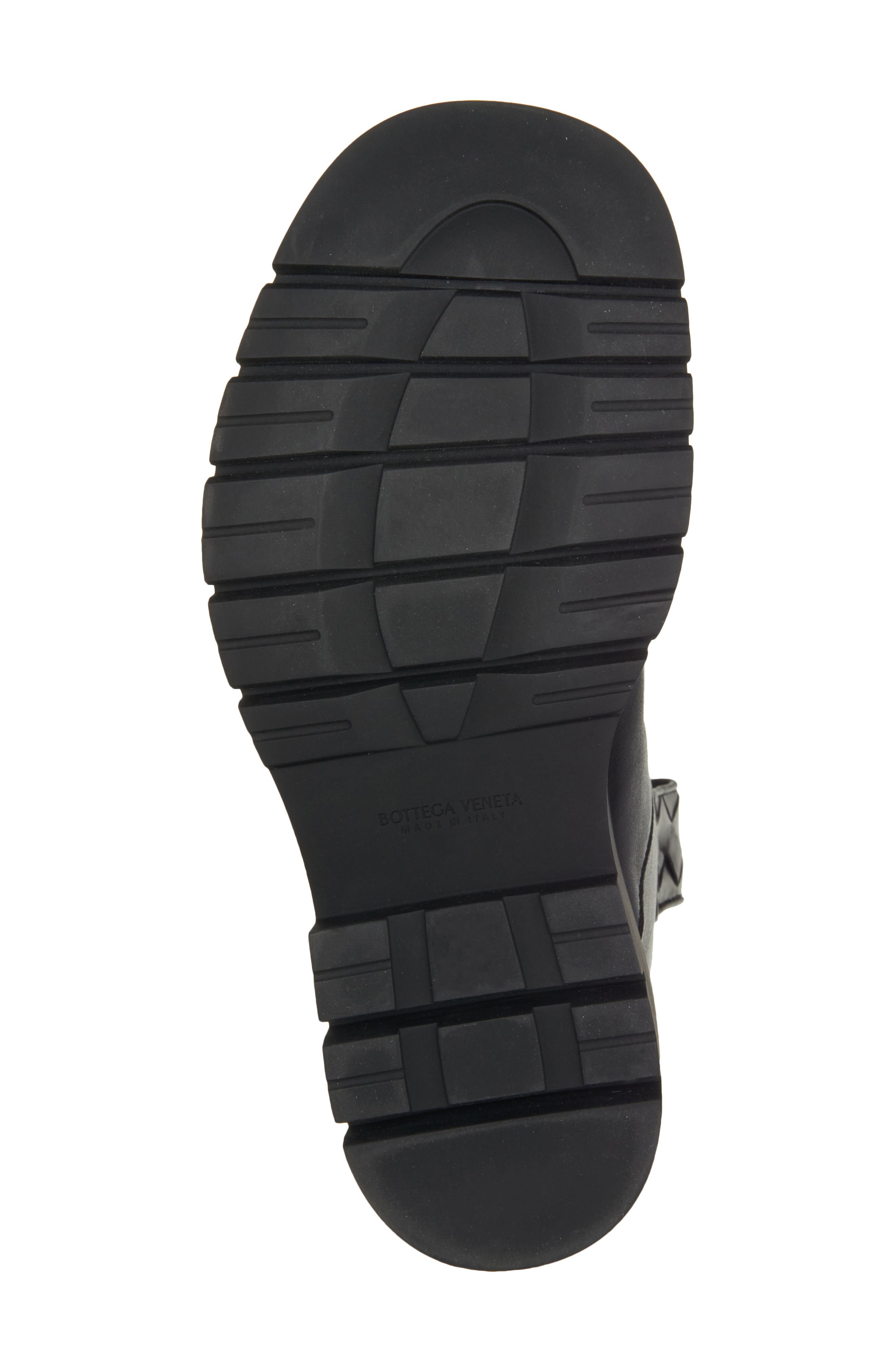 Bottega Veneta Haddock Tubular Boot, Alternate, color, 1000 Black