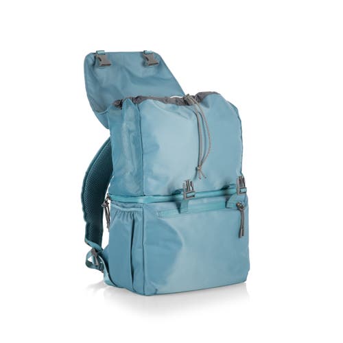Oniva Tarana Recycled Backpack Cooler In Blue