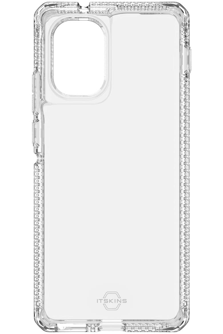 Spectrum_R Clear Case for Motorola Moto Edge, Alternate, color, Clear
