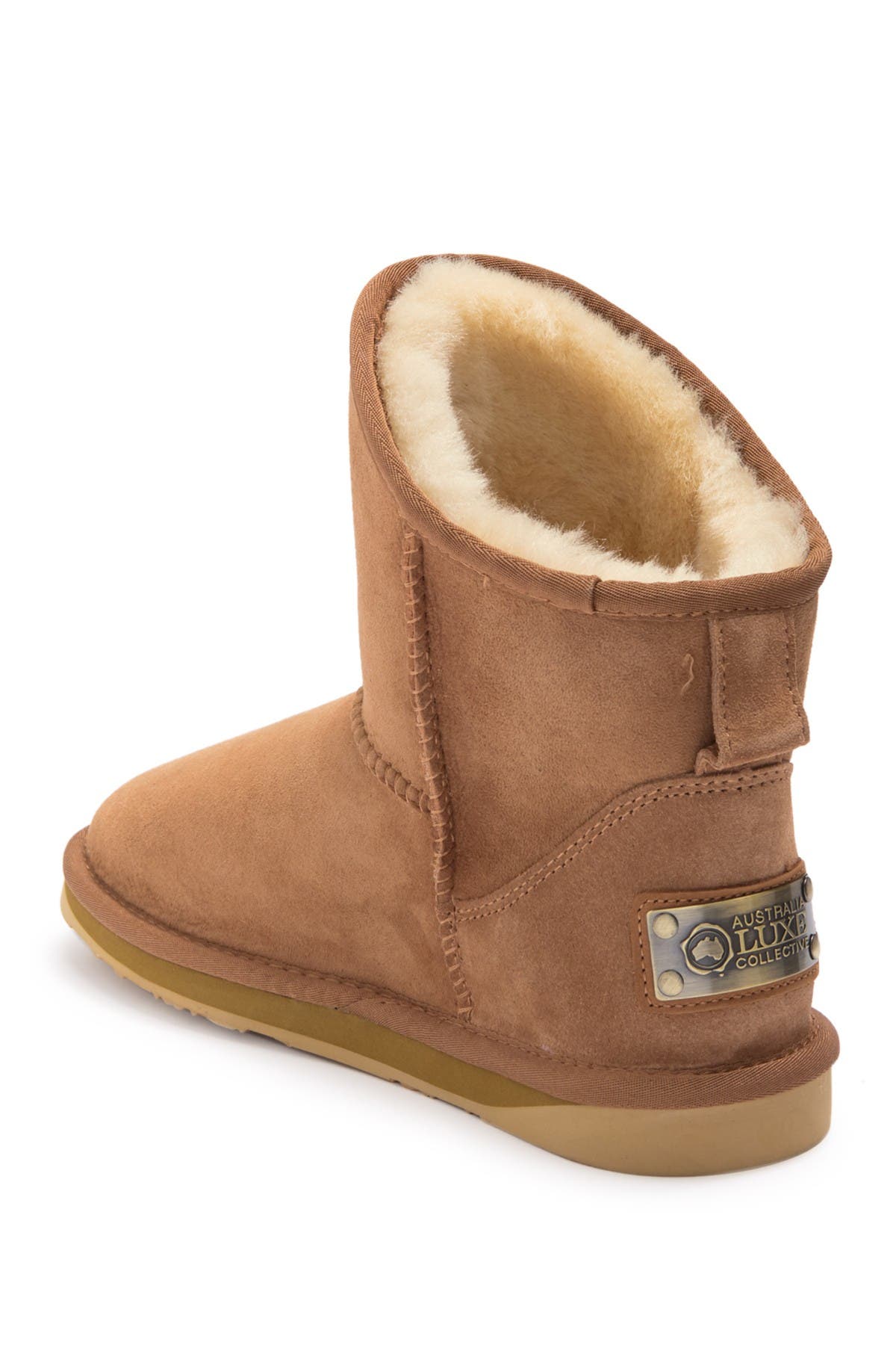 Australia Luxe Collective Cozy Short Genuine Shearling Boot, Alternate, color, 