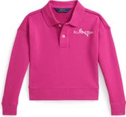 Polo Ralph Lauren Kids' Polo Team Embroidered French Terry Polo Sweatshirt