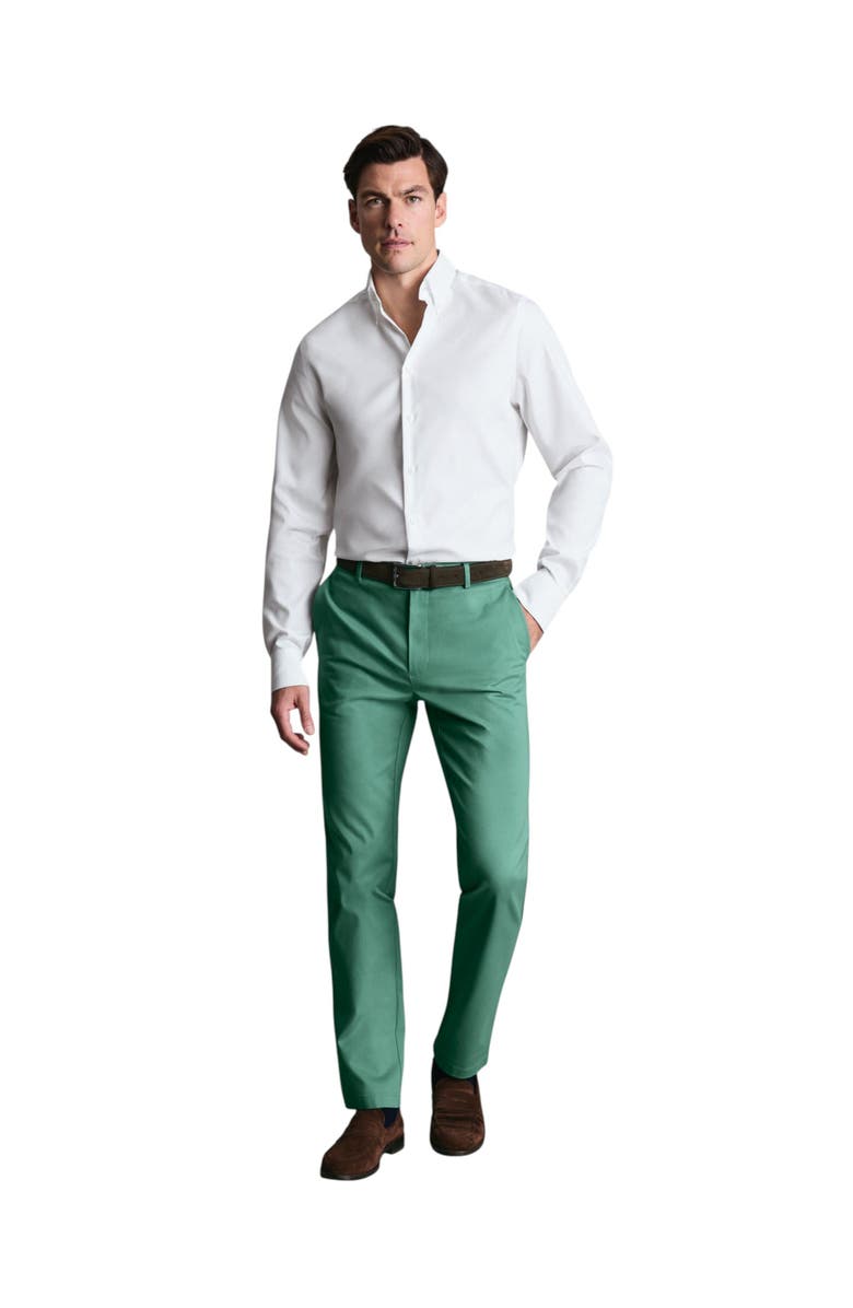 Charles Tyrwhitt Ultimate Chino, Alternate, color, Mid Green
