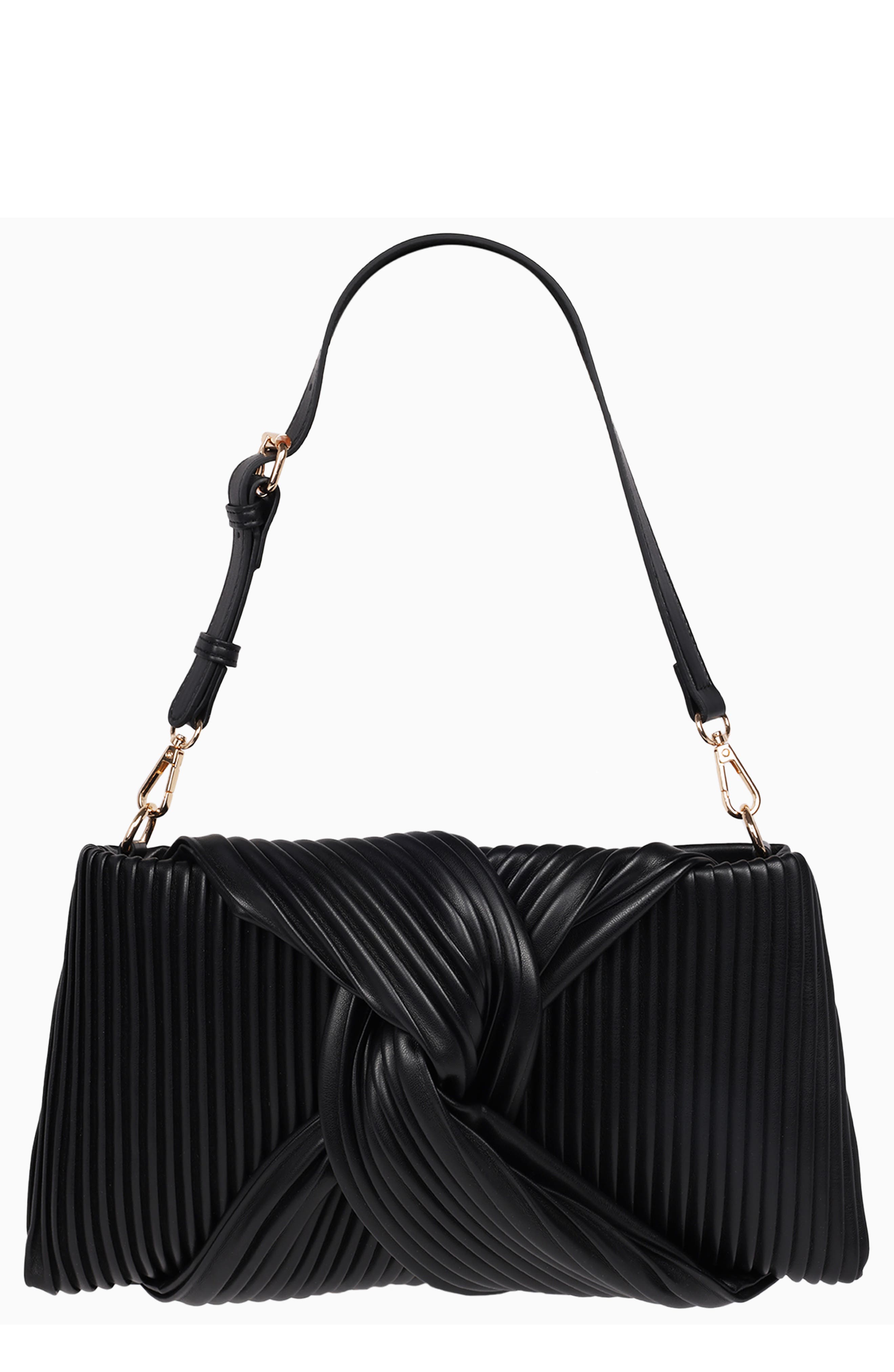 JASON WU Pleated Knot Clutch