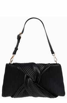 JASON WU Pleated Knot Clutch