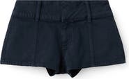 MANGO TEEN Low Rise Denim Mini Shorts
