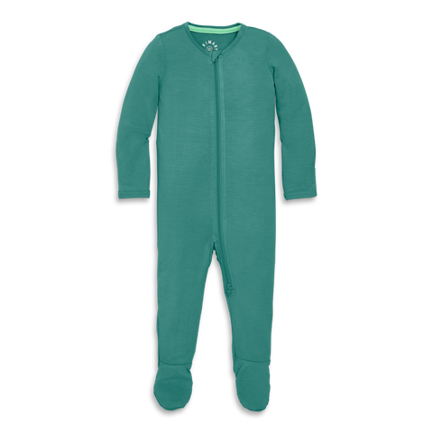 Baby Stretch Modal Zip Footie