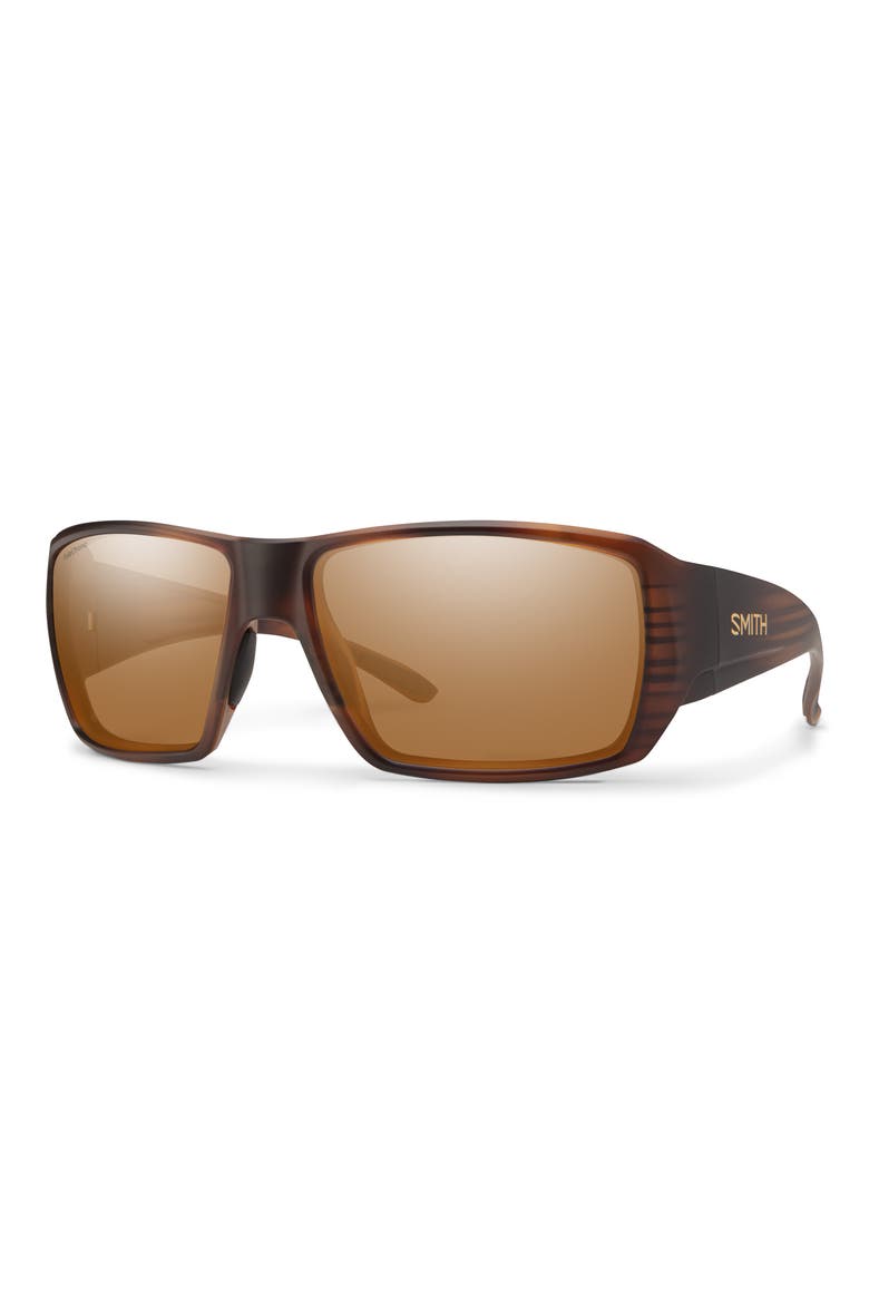 Guide's Choice 58mm ChromaPop™ Polarized Wraparound Sunglasses, Alternate, color, TORTOISE / COPPER