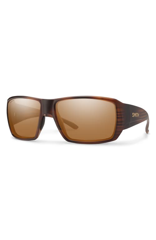 Smith Guide's Choice 58mm Chromapop™ Polarized Wraparound Sunglasses In Tortoise/copper
