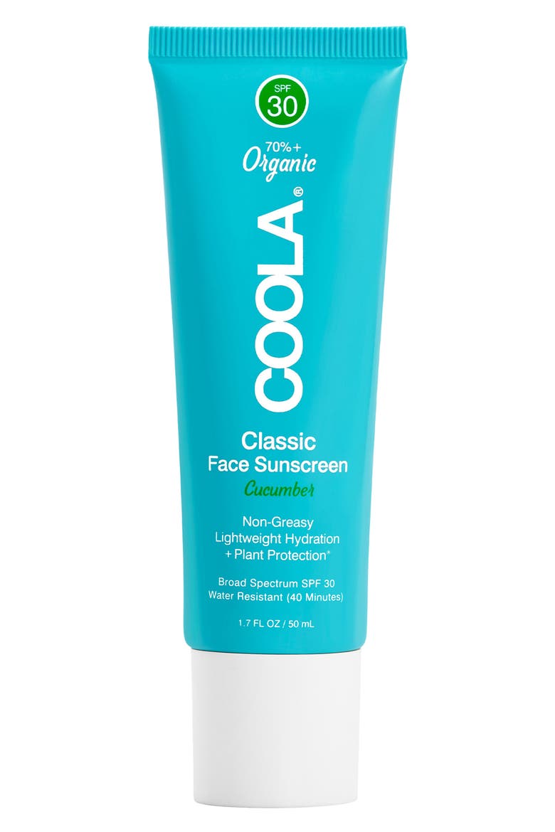 Suncare Face Classic Sunscreen SPF 30, Main, color, CUCUMBER