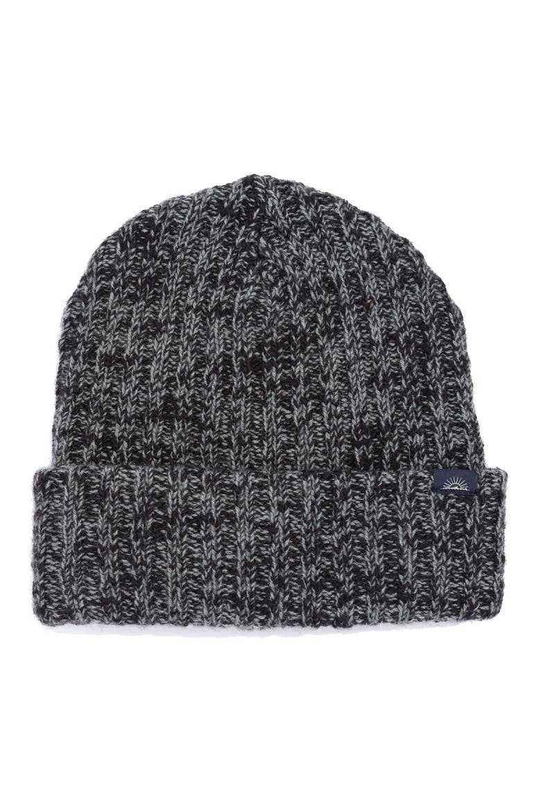 vintage marled beanie, Main, color, bright navy