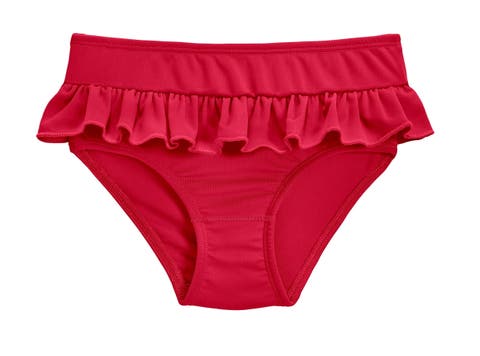 Girls UPF 50+ Ruffle Swim Briefs (Toddler, Little Kid & Big Kid)