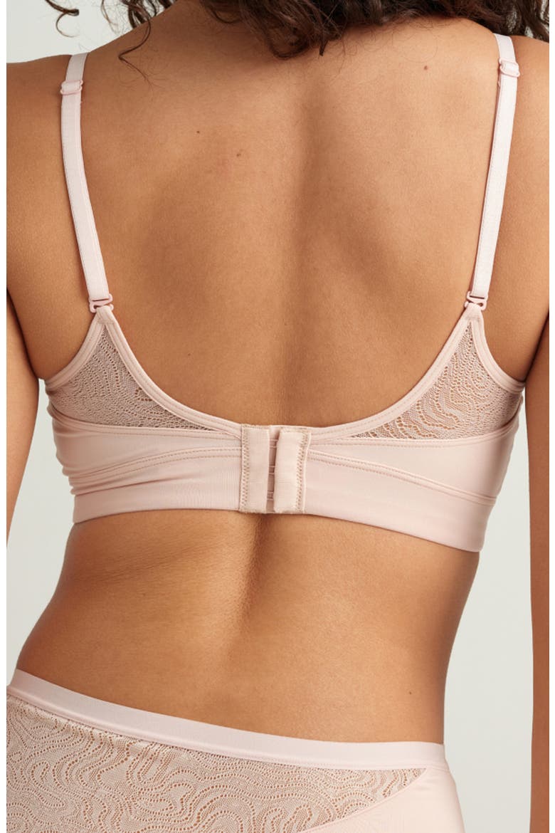 Lace Bralette, Alternate, color, QUARTZ BLUSH
