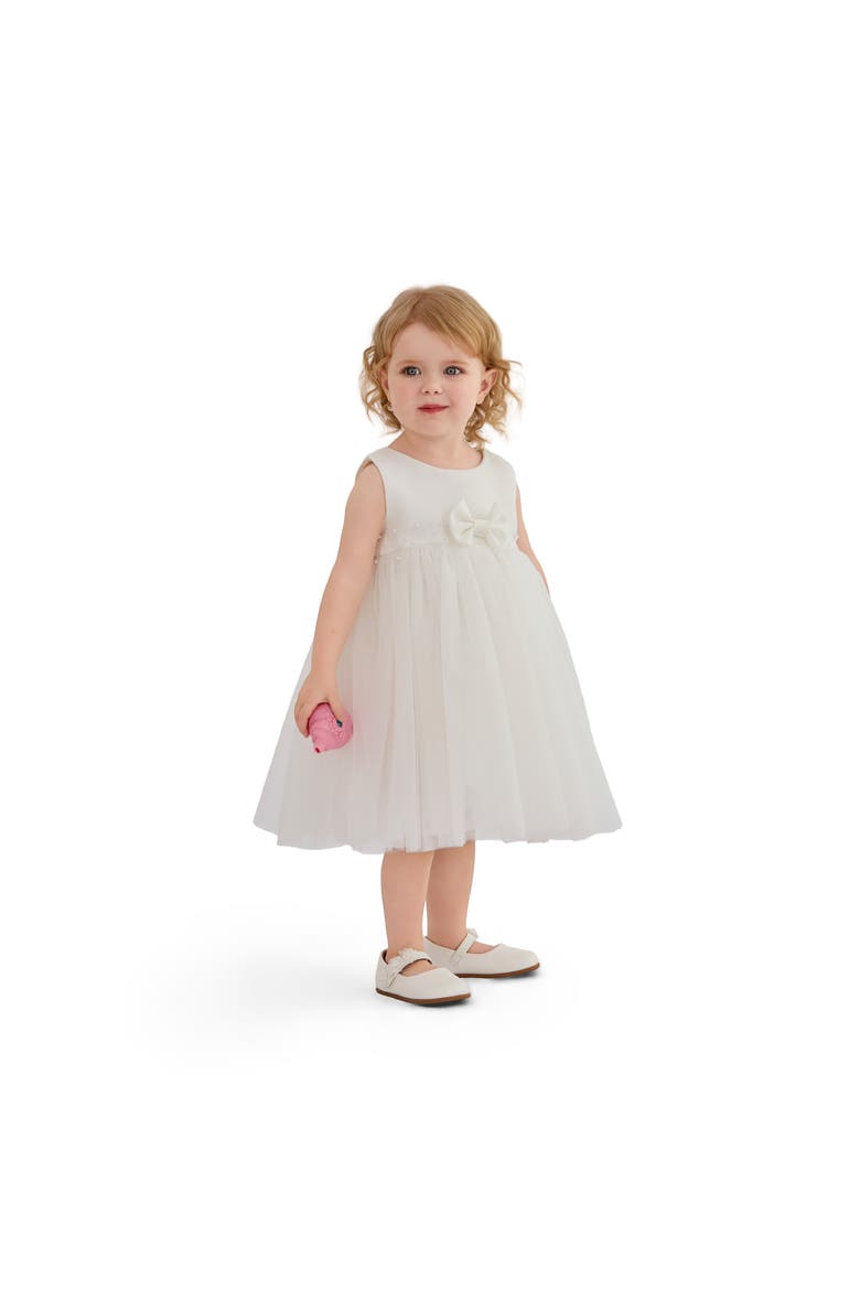 Lace Petal Gown, Alternate, color, Ivory