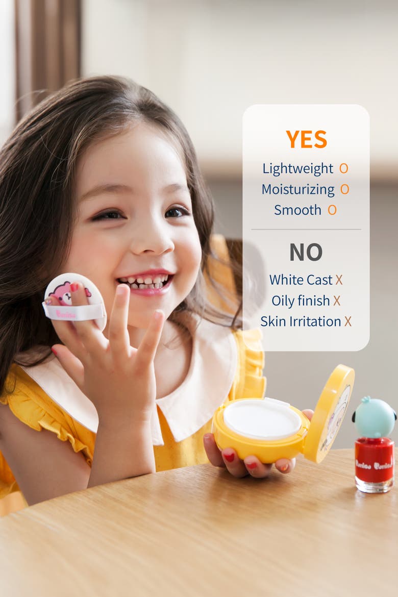 Sun Cushion Mineral Clear Sunscreen Broad Spectrum SPF 50+ for Kids, Alternate, color, Refill