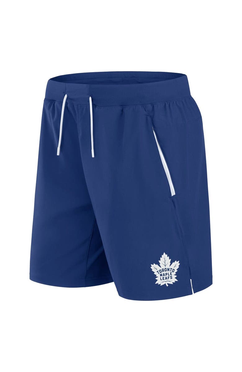 FANATICS Men
s Fanatics Blue Toronto Maple Leafs Authentic Pro Rink Performance Shorts, Alternate, color, Blue
