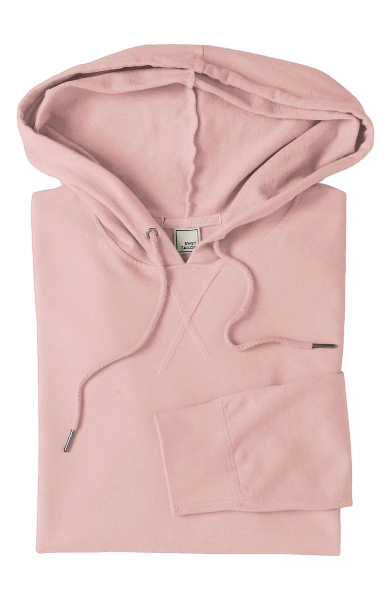  SWET TAILOR Stretch Cotton Hoodie, Alternate, color, 