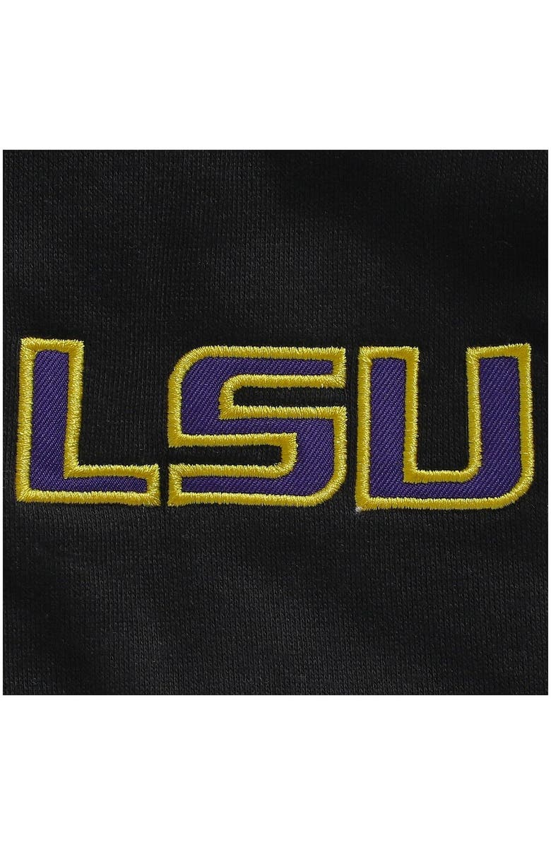 COLOSSEUM Men's Colosseum Black LSU Tigers Tortugas Logo Quarter-Zip Jacket, Alternate, color, Black