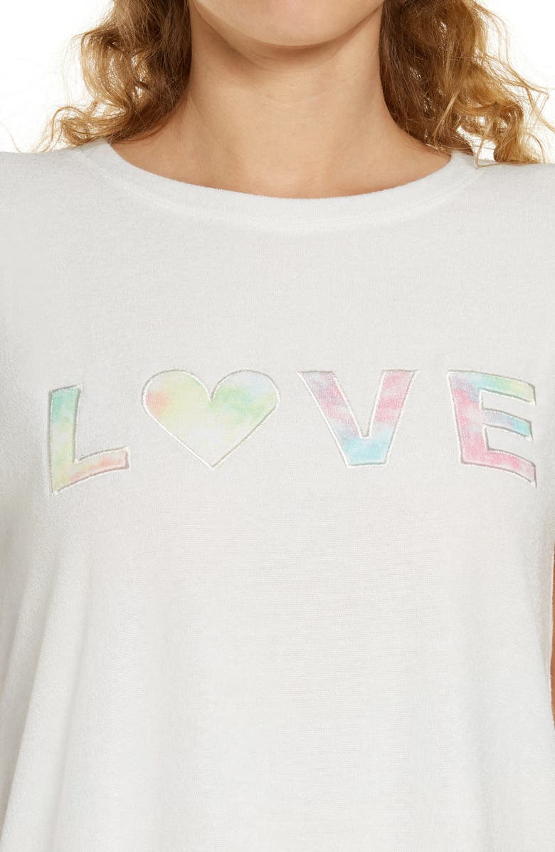 Emerson Road Love Tie Dye Short Pajamas, Alternate, color,