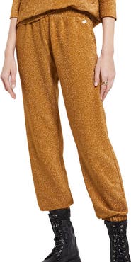 ottod'Ame Viscose Trousers With Lurex