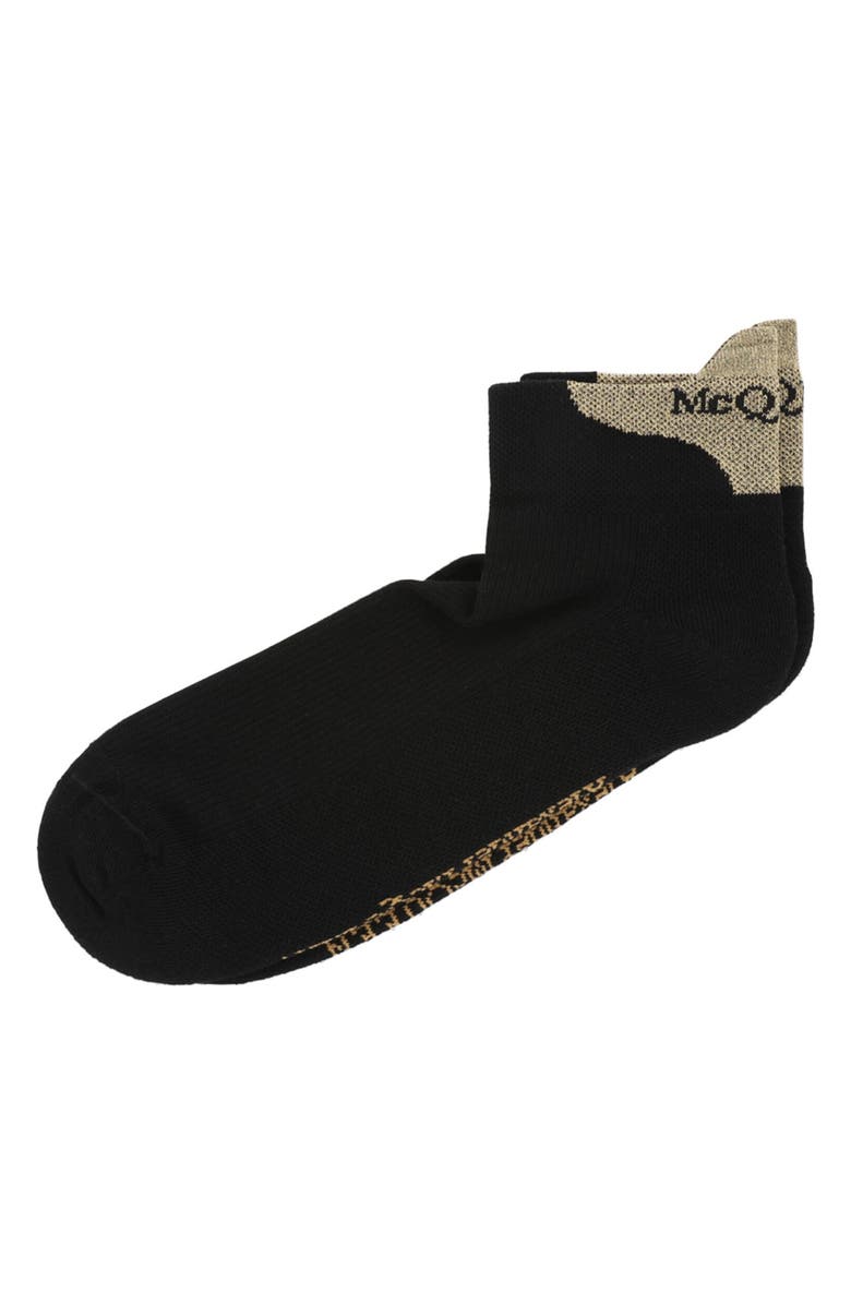 Alexander McQueen Puma Knit Ankle Socks, Main, color, 