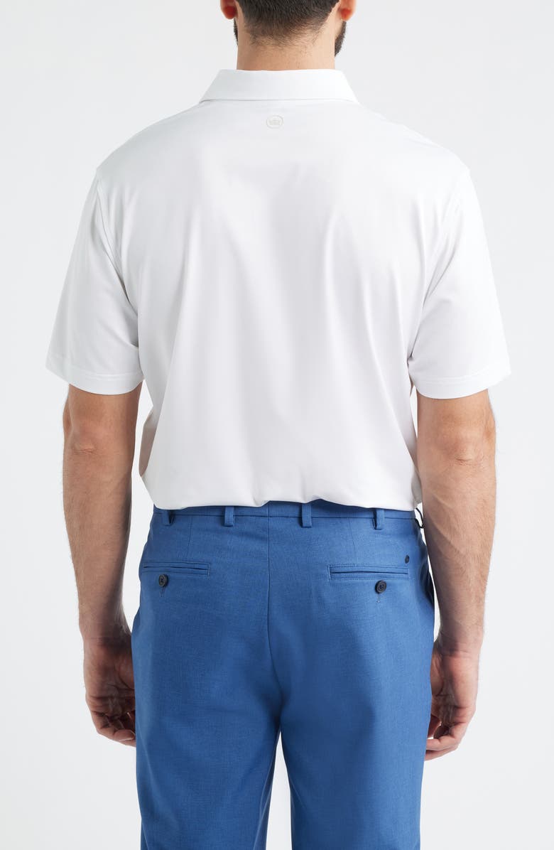 Peter Millar Performance Jersey Polo, Alternate, color, White