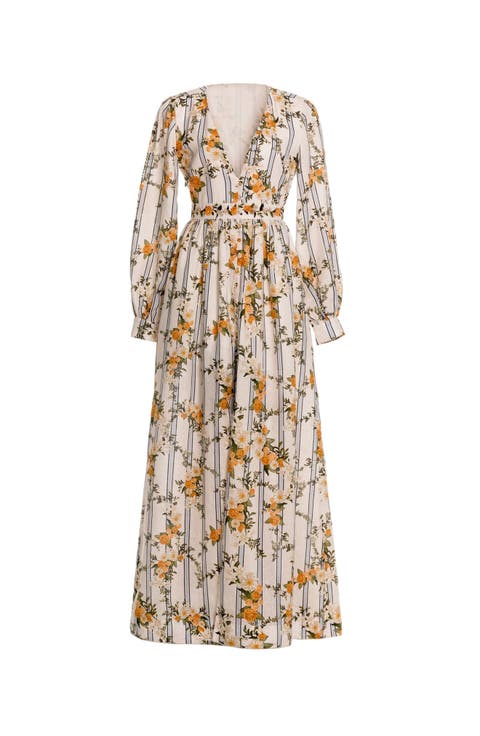 Frambuesa Valle Maxi Dress