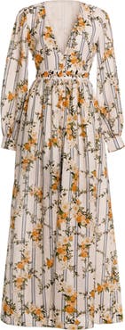 Agua by Agua Bendita Frambuesa Valle Maxi Dress