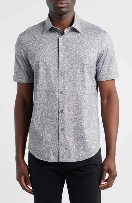 Miles OoohCotton® Floral Short Sleeve Button-Up Shirt
