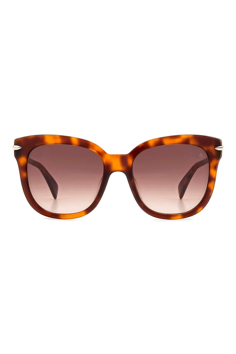 55mm Square Sunglasses, Main, color, HAVANA