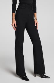 SPANX® Button Pocket High Waist Flare Leg Pants