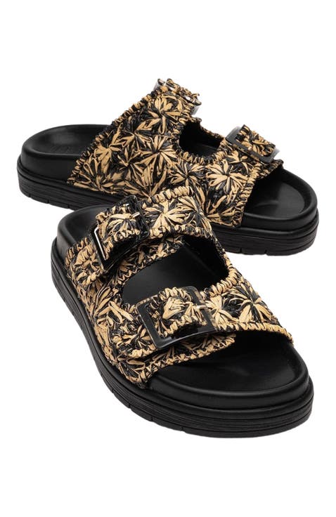 Milana Leather Double-Strap Sandal (Women)