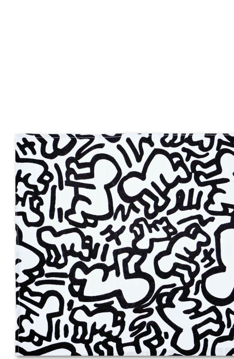 ETTA LOVES Kids' Keith Haring Lovey, Alternate, color, Kh Print Baby