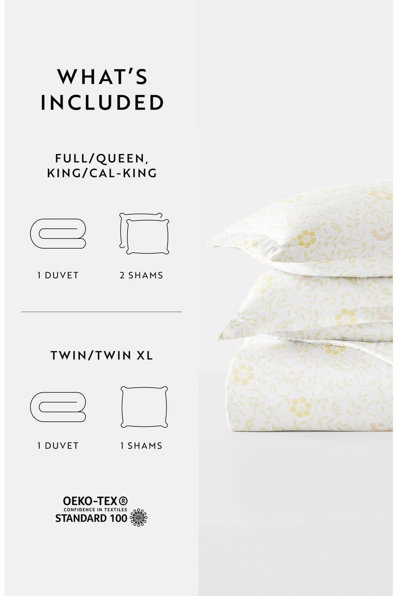 Premium Ultra Duvet Cover & Sham Set, Alternate, color, SPRING VINE