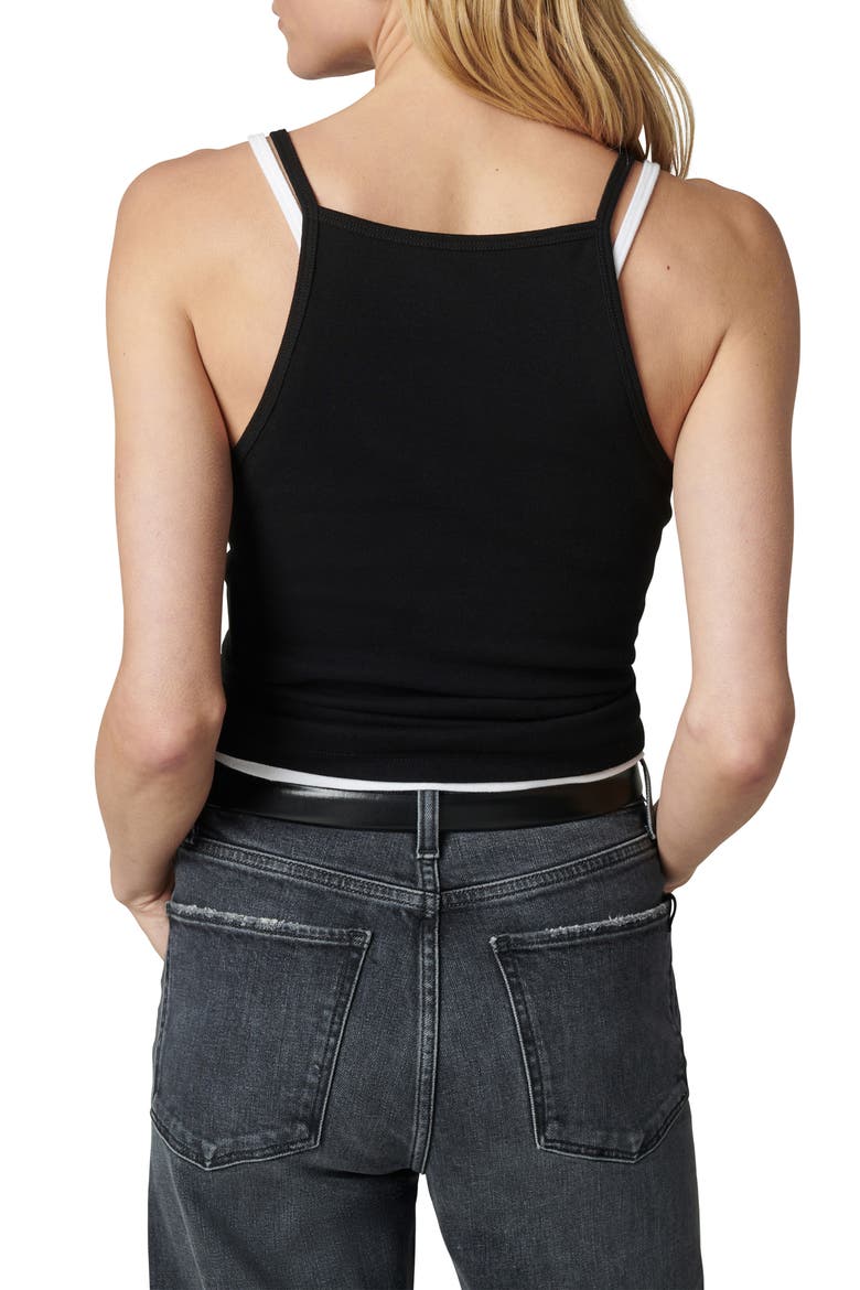 The Everyday Cotton Camisole, Alternate, color, BLACK
