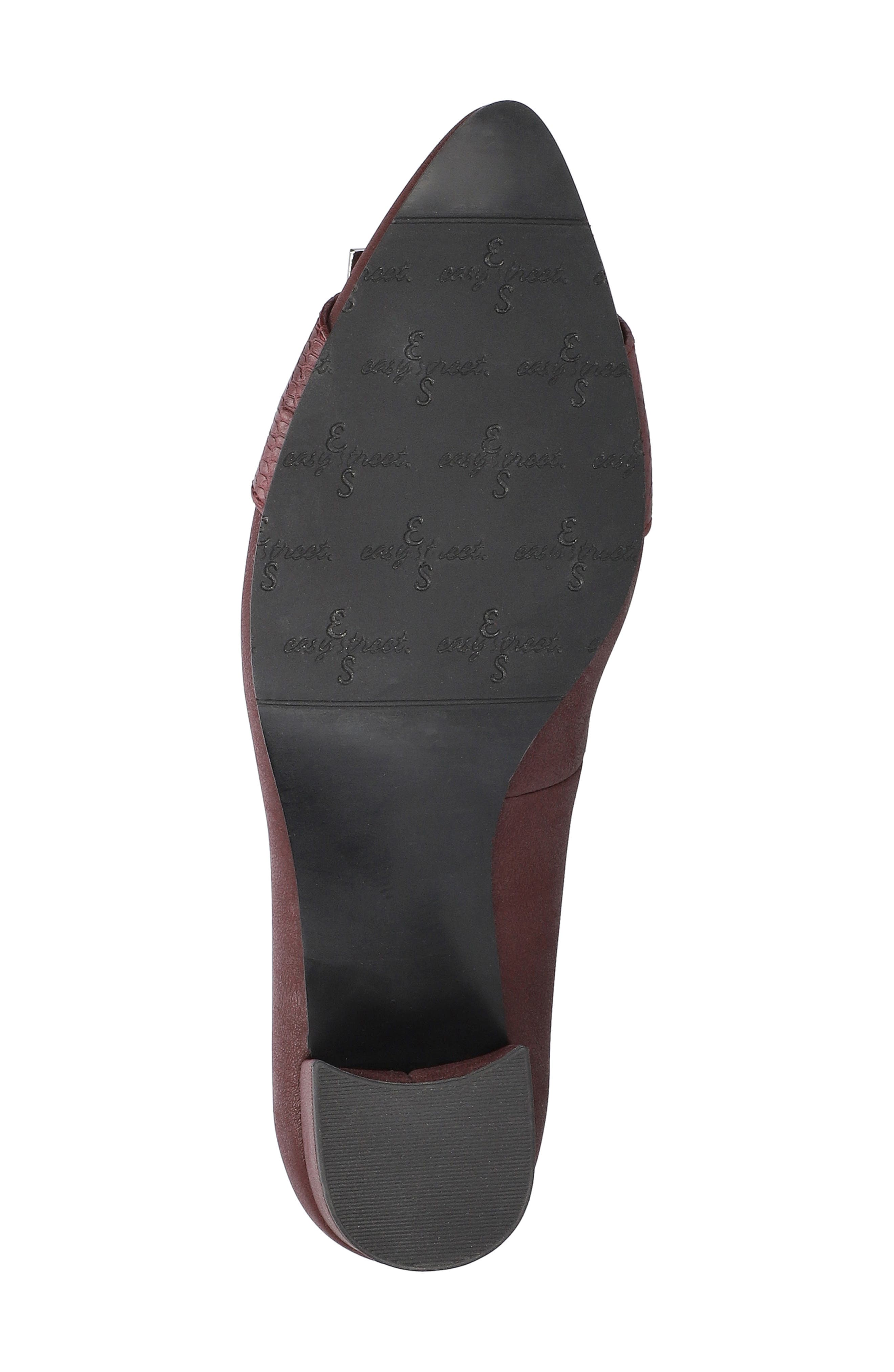 EASY STREET Cider Pointed Toe Pump, Alternate, color, Burgundy Matte